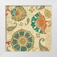 thumbnail image 1 of Pela 12x12 White Modern Wood Framed Museum Art Print Titled - Fall Paisley II, 1 of 4