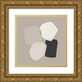 thumbnail image 1 of Pela 15x15 Gold Ornate Wood Framed with Double Matting Museum Art Print Titled - Partitions II, 1 of 4
