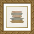 thumbnail image 1 of Pela 15x15 Gold Ornate Wood Framed with Double Matting Museum Art Print Titled - Pastel Path II, 1 of 4
