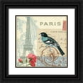 thumbnail image 1 of Pela 26x26 Black Ornate Wood Framed with Double Matting Museum Art Print Titled - Memories I, 1 of 4