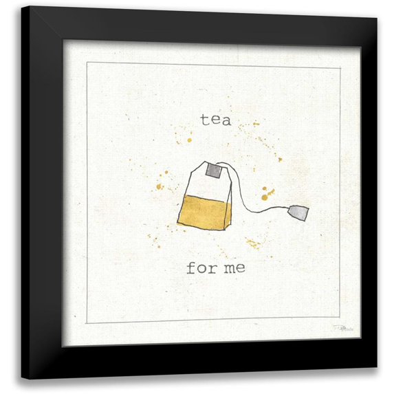 Pela Studio 12x12 Black Modern Framed Museum Art Print Titled - Opposites Cuties VI