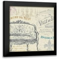 thumbnail image 1 of Pela Studio 12x12 Black Modern Framed Museum Art Print Titled - Victorian Vintage III, 1 of 5