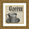 thumbnail image 1 of Pela Studio 12x12 Gold Ornate Wood Framed with Double Matting Museum Art Print Titled - Antique Cafe no Border, 1 of 4
