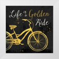 thumbnail image 1 of Pela Studio 12x12 White Modern Wood Framed Museum Art Print Titled - Golden Ride I, 1 of 4