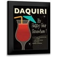 thumbnail image 1 of Pela Studio 12x14 Black Modern Framed Museum Art Print Titled - Cocktail Hour III, 1 of 5