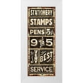 thumbnail image 1 of Pela Studio 12x24 White Modern Wood Framed Museum Art Print Titled - Nine to Five I, 1 of 4