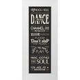 thumbnail image 1 of Pela Studio 13x32 White Modern Wood Framed Museum Art Print Titled - Music Lovers I, 1 of 4