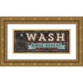 thumbnail image 1 of Pela Studio 14x8 Gold Ornate Wood Framed with Double Matting Museum Art Print Titled - Laundry Day II, 1 of 4