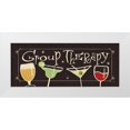 thumbnail image 1 of Pela Studio 14x8 White Modern Wood Framed Museum Art Print Titled - Group Therapy II, 1 of 4
