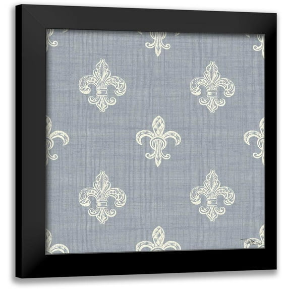Pela Studio 15x15 Black Modern Framed Museum Art Print Titled - French Farmhouse Step 03C