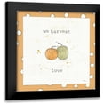 thumbnail image 1 of Pela Studio 15x15 Black Modern Framed Museum Art Print Titled - Harvest Cuties I Step 02C, 1 of 5