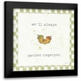 thumbnail image 1 of Pela Studio 15x15 Black Modern Framed Museum Art Print Titled - Harvest Cuties IV Step 05B, 1 of 5