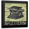 thumbnail image 1 of Pela Studio 15x15 Black Modern Framed Museum Art Print Titled - Memorabilia II, 1 of 5