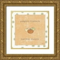 thumbnail image 1 of Pela Studio 15x15 Gold Ornate Wood Framed with Double Matting Museum Art Print Titled - Harvest Cuties III Orange, 1 of 4
