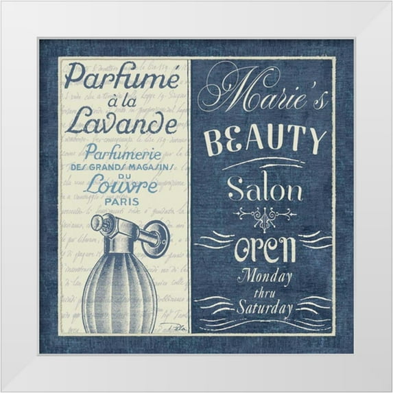 Pela Studio 15x15 White Modern Wood Framed Museum Art Print Titled - Indulge Yourself Square I