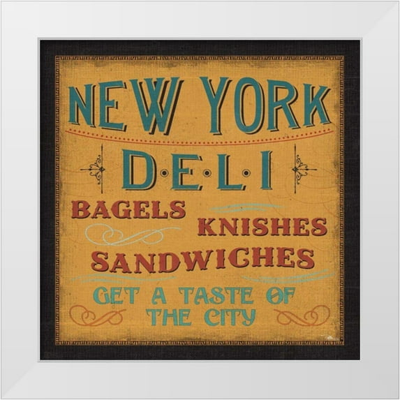 Pela Studio 15x15 White Modern Wood Framed Museum Art Print Titled - Lunchtime in Color III