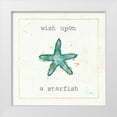thumbnail image 1 of Pela Studio 15x15 White Modern Wood Framed Museum Art Print Titled - Sea Treasures III Wish, 1 of 4