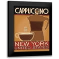 thumbnail image 1 of Pela Studio 15x18 Black Modern Framed Museum Art Print Titled - Deco Coffee IV, 1 of 5