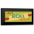 thumbnail image 1 of Pela Studio 18x10 Black Modern Framed Museum Art Print Titled - Kitchen It X, 1 of 5
