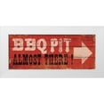 thumbnail image 1 of Pela Studio 18x10 White Modern Wood Framed Museum Art Print Titled - BBQ Pit, 1 of 4
