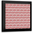 thumbnail image 1 of Pela Studio 20x20 Black Modern Framed Museum Art Print Titled - Bazaar Patchwork Pattern VA, 1 of 5