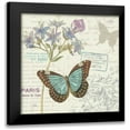 thumbnail image 1 of Pela Studio 20x20 Black Modern Framed Museum Art Print Titled - Papillon Tales II, 1 of 5