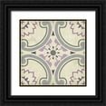 thumbnail image 1 of Pela Studio 20x20 Black Ornate Wood Framed with Double Matting Museum Art Print Titled - Lavender Glow Square XI, 1 of 4