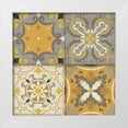 thumbnail image 1 of Pela Studio 20x20 White Modern Wood Framed Museum Art Print Titled - Gray Glow Square 4 Up, 1 of 4