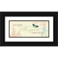 thumbnail image 1 of Pela Studio 24x12 Black Ornate Wood Framed with Double Matting Museum Art Print Titled - Time Flies I, 1 of 4