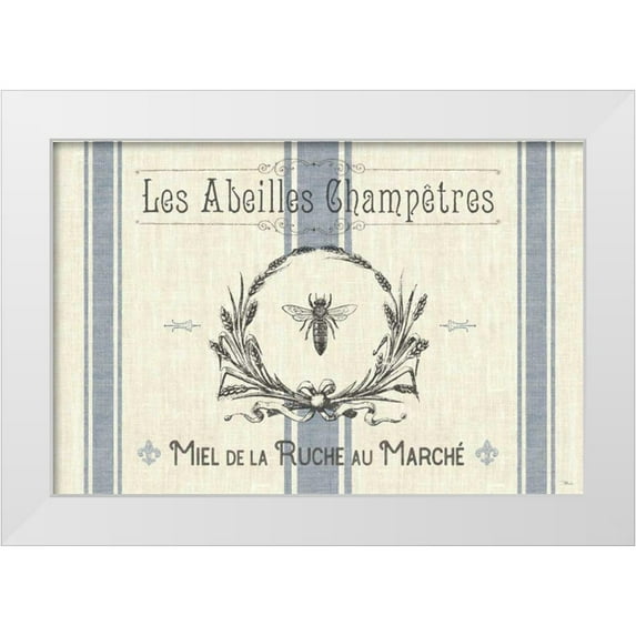 Pela Studio 24x17 White Modern Wood Framed Museum Art Print Titled - French Farmhouse I
