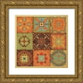 thumbnail image 1 of Pela Studio 26x26 Gold Ornate Wood Framed with Double Matting Museum Art Print Titled - From India III, 1 of 4