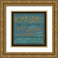 thumbnail image 1 of Pela Studio 26x26 Gold Ornate Wood Framed with Double Matting Museum Art Print Titled - Lunchtime in Color IV, 1 of 4