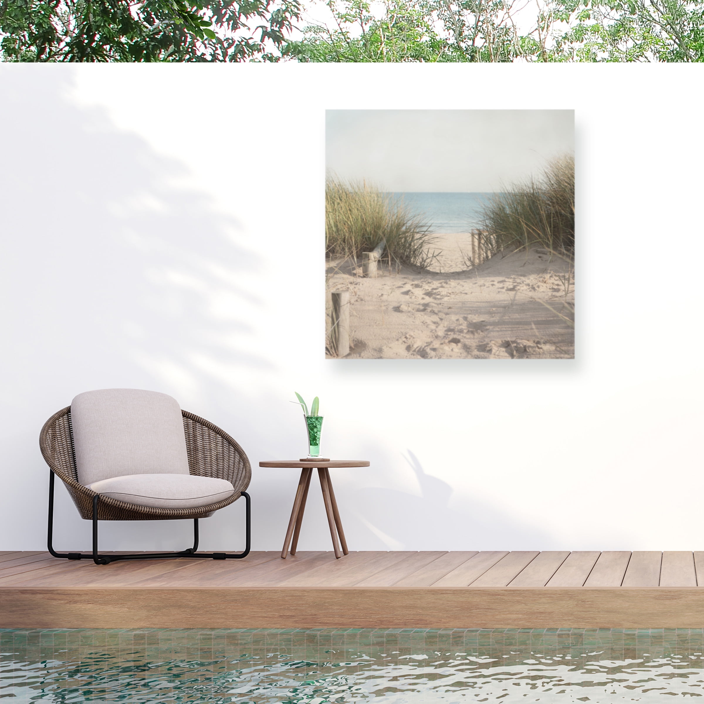 Pela Studio 'Beach Grasses' Outdoor All-Weather Wall Decor