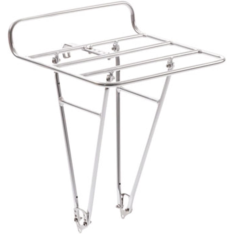 Pelago Commuter Front Rack - Large Aluminum Polished Silver