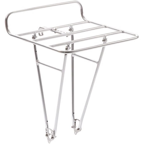 Pelago Commuter Front Rack - Large Aluminum Polished Silver