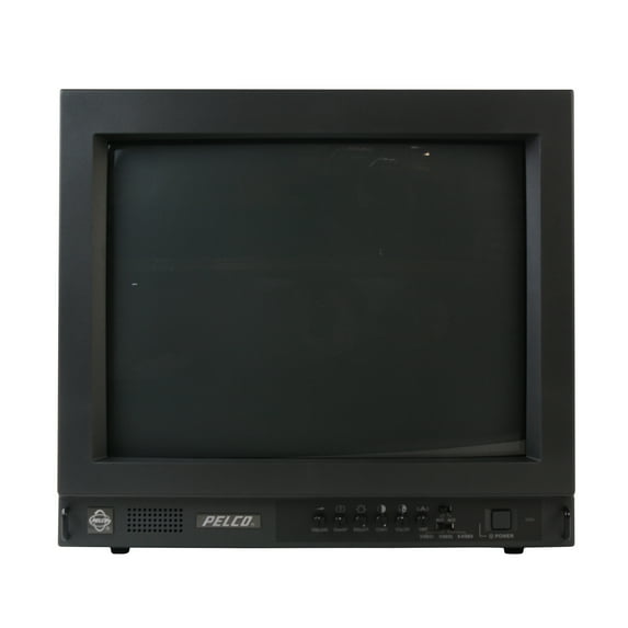 Pelco PMCS17A 17" Super High Resolution Color Monitor, 700 Lines, NTSC/PAL