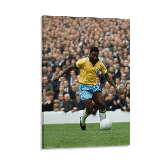 Pele Brazil Poster Canvas Poster Art Poster Canvas Painting Decor Wall Print Photo Gifts Home Modern Decorative Posters 12x18inch(30x45cm)