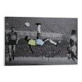 thumbnail image 1 of Pele Brazil Soccer Legend Signed Poster Canvas Art Poster and Wall Art Picture Print Modern Family bedroom Decor Posters 16x24inch(40x60cm), 1 of 6