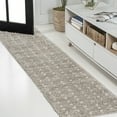 thumbnail image 1 of JONATHAN Y MOROCCAN HYPE 2 x 10 Runner Rug, Pele Geometric Dot Shag - Gray/Ivory, MOH400B-210, 1 of 8