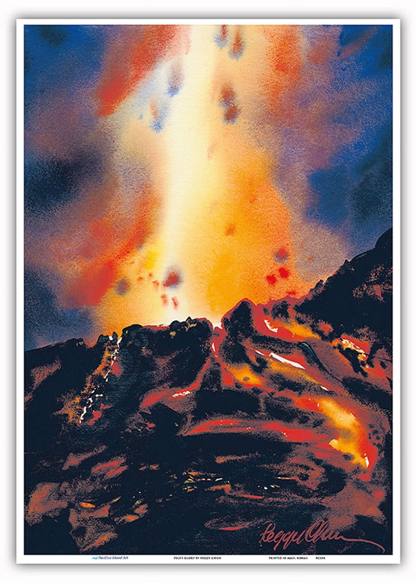 Pele’s Glory - Ancient Hawaiian Goddess of Fire - Kilauea Volcano ...