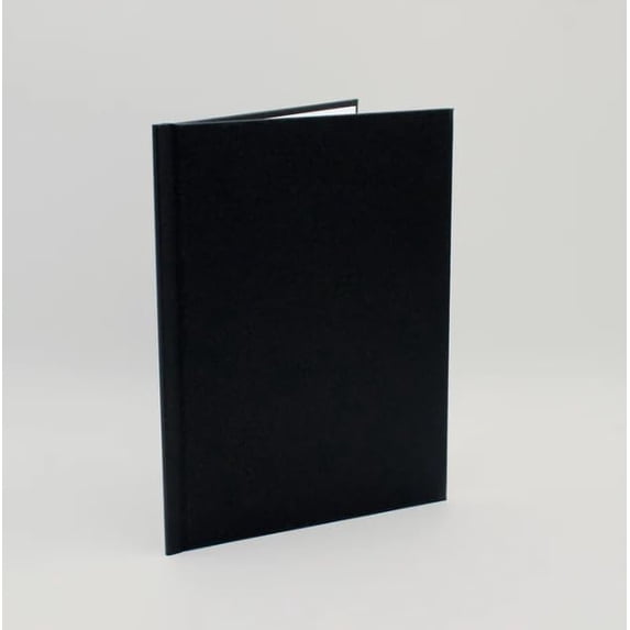 Peleman Formally Unibind Thermal Hardcovers Binding Covers for Professional Documents, Journals & Notebooks – No Spiral or Comb Required - Pack of 10 (Black, Spine Capacity 140 Sheets Max)