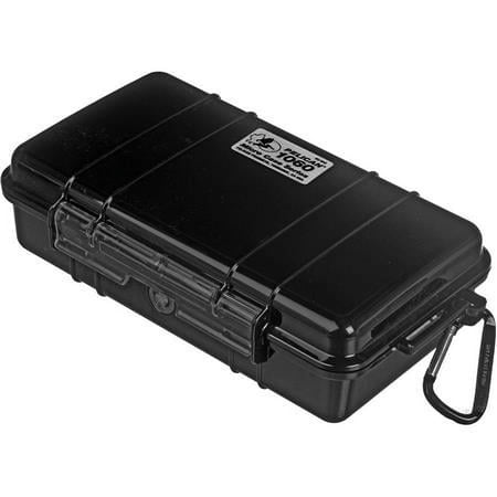 1060 Watertight Hard Micro Case with Rubber Liner - Solid Black