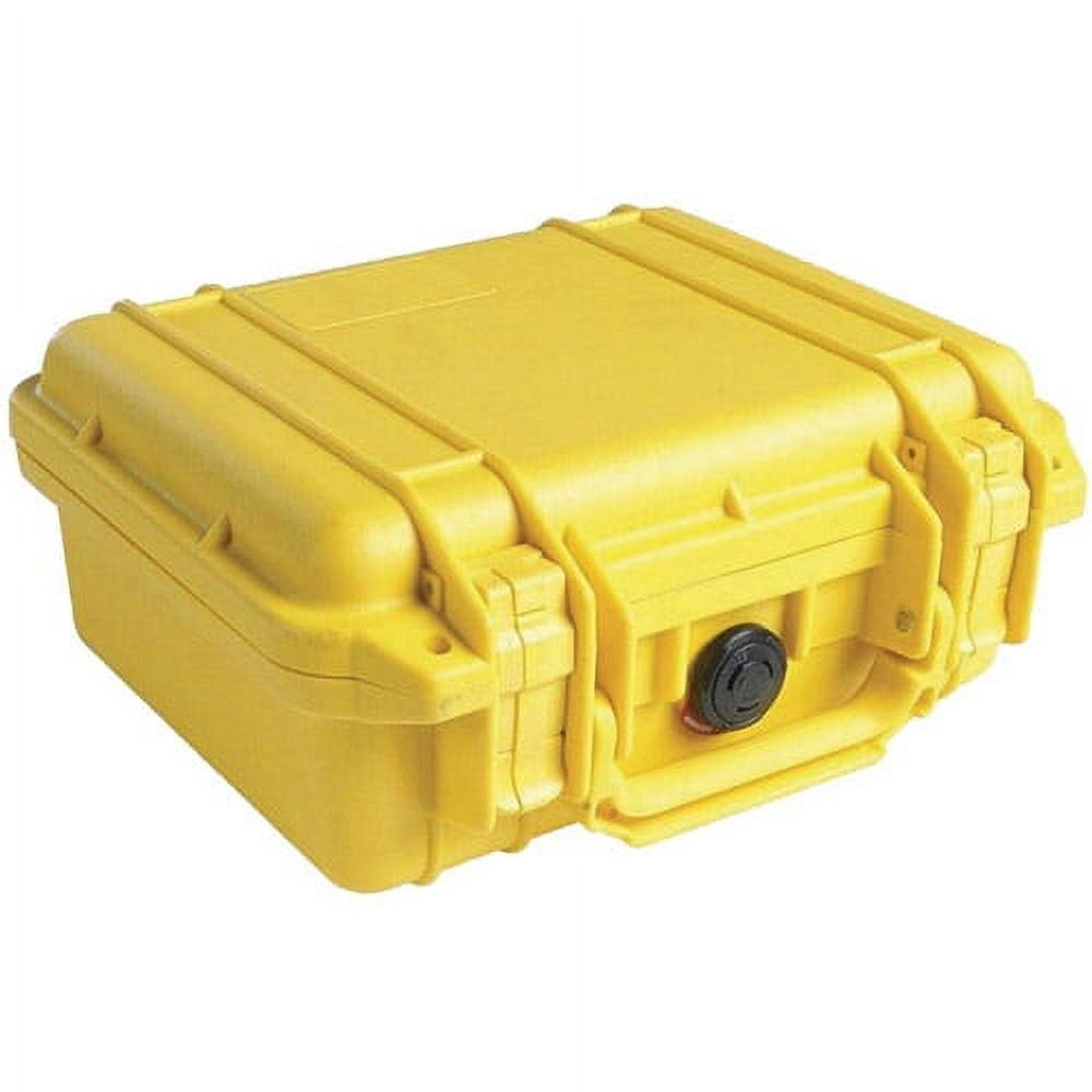 Pelican 1200 Waterproof, Dustproof and Crushproof Case, Yellow