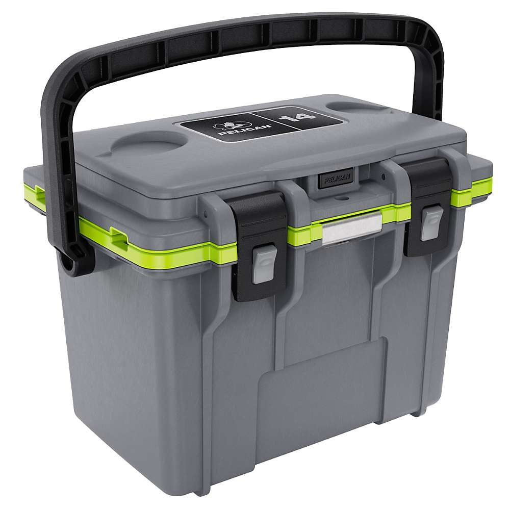 Pelican Elite Ice Chest Box, 14QT Sports Cooler with Multiple