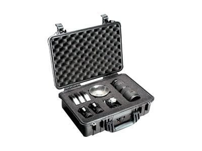 Pelican 1500 - Hard case - stainless steel, foam - silver