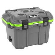 Pelican 30QT Dark Grey/Green ELITE COOLER