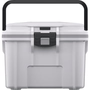 Pelican Personal Lunch Box Cooler - 8 Quart - White/Gray   Home & Garage Storage, Stackable Design