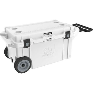 Pelican Elite 50 Quart Cooler (White/Grey)