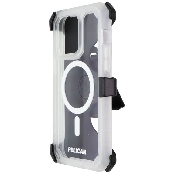 Pelican Ambassador Magsafe Compatible Cell Phone Case for Apple iPhone 15 Pro Max, Clear