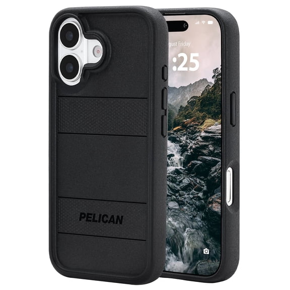 Pelican Apple iPhone 17 MagSafe Compatible Protector Phone Case - Black